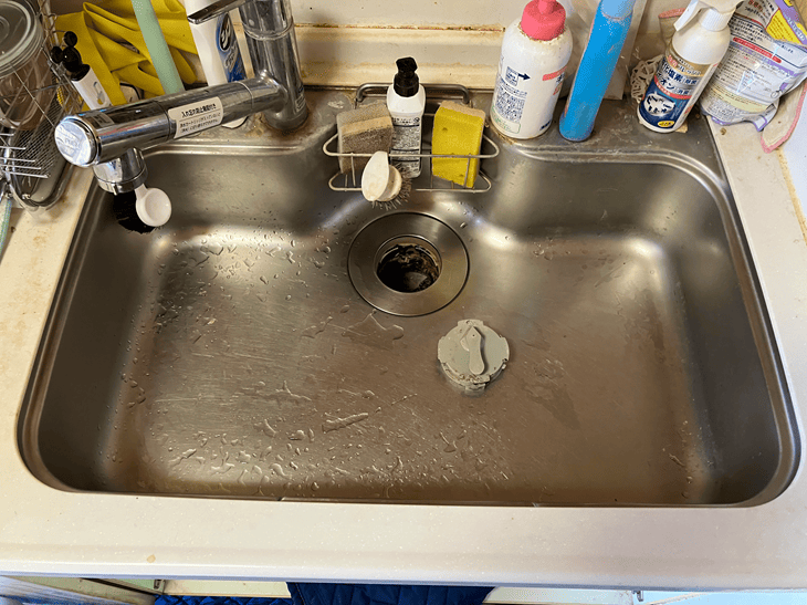 安永製フタスイッチ交換前