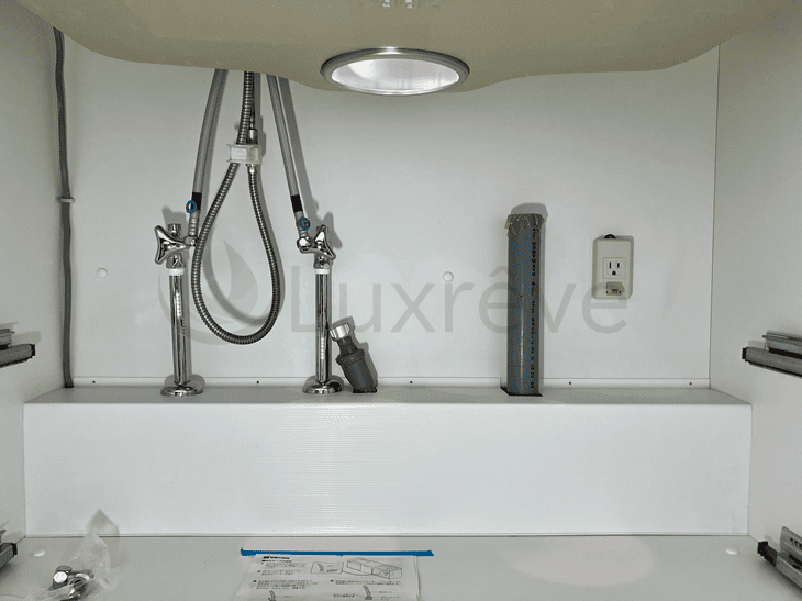 リフォームシンク下