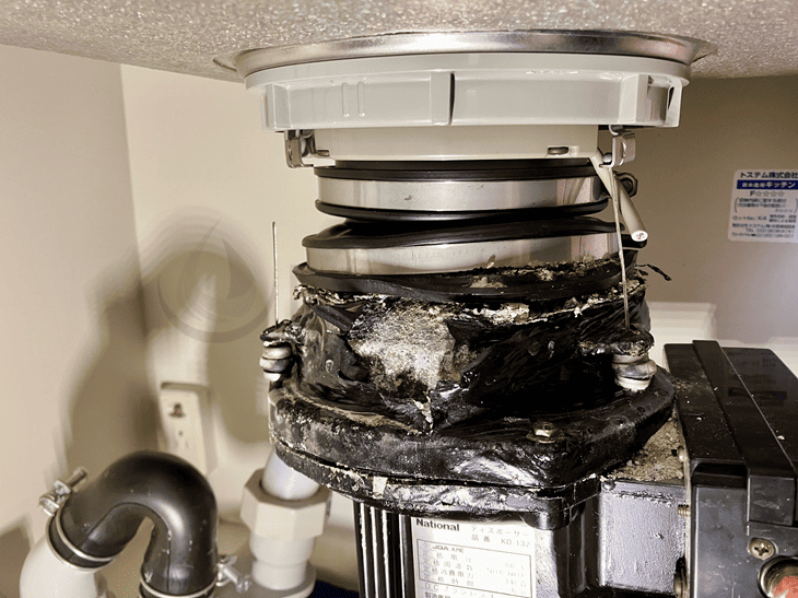 パナソニック本体腐食