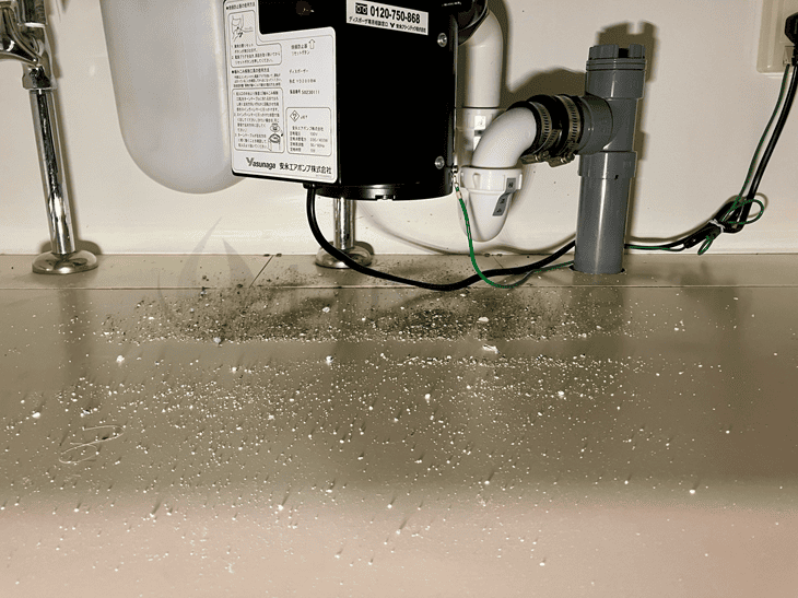 安永製本体腐食による白い粉