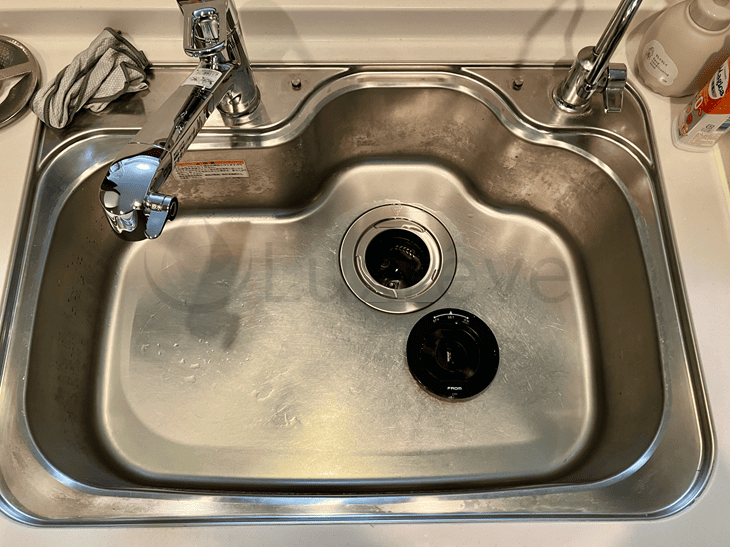 フロムフタスイッチK水栓交換後