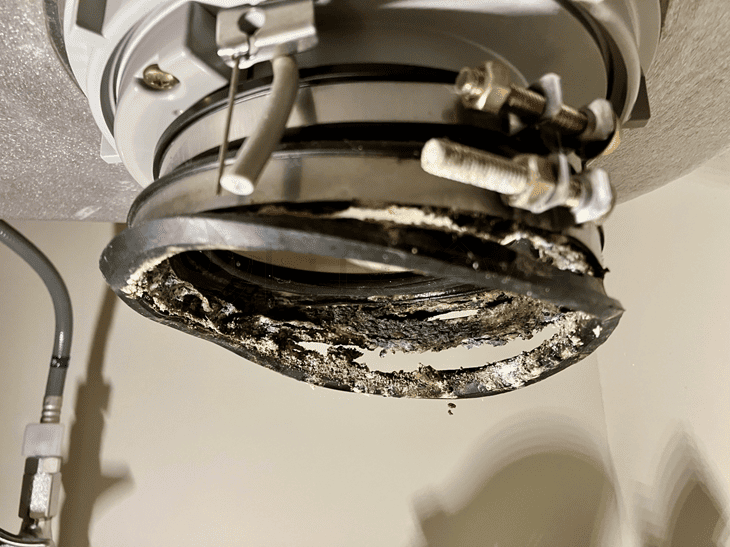 パナソニック本体腐食ゴム