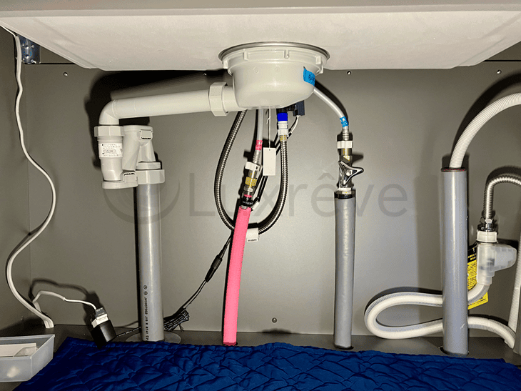 ディスポーザー取付前